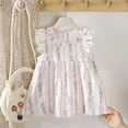 thumbnail image 2 of Staki Newborn Infant Baby Girl Dresses Summer Outfits Boho Casual Sundress Gifts Toddler Clothes for Girl 12M-10Y,18-24 Months, 2 of 4