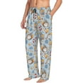 thumbnail image 6 of Honiee Summer Time With Gnome for men - a sleek fusion of Straight Pajama Pants, versatile Lounge Pants, and cozy Sleepwear, all rolled into one-Medium, 6 of 6