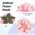 thumbnail image 2 of Uxcell 16-Pack Cabezas de Peonías Artificiales, Cabeza de Peonía de Seda Falsa de 2.4 Pulgadas para Boda/Ramo/Pared de Flores[Rojo Claro, 6cm], 2 of 7