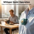 thumbnail image 6 of Portable Silent Mini Bladeless Electric Fan, 2026 Upgraded Clip-On Waist & Neck Fan, Lightweight Hands-Free Personal Fan for Office & Travel, 6 of 7