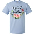 thumbnail image 3 of Inktastic Blessed to Be a Nana with Flowers T-Shirt, 3 of 5