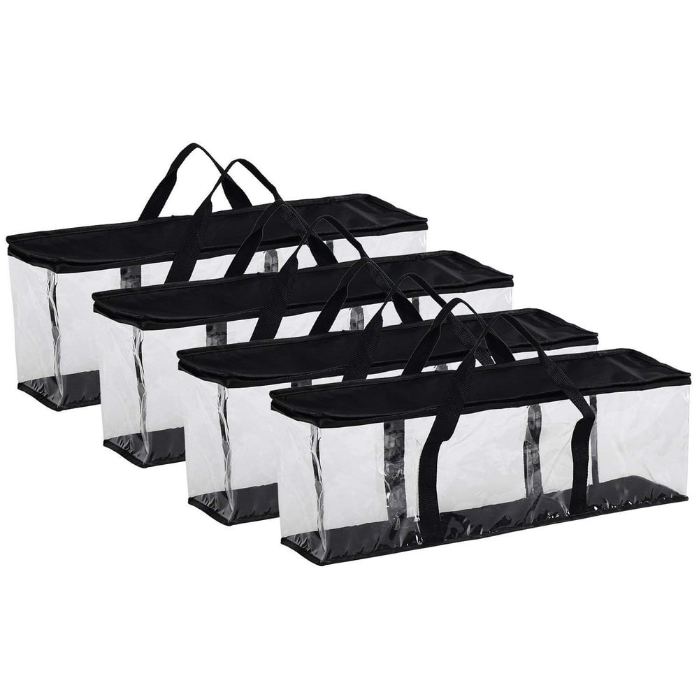 Zuitcase Portable DVD Storage Bag Set, 4Pack Stores 40 DVDs