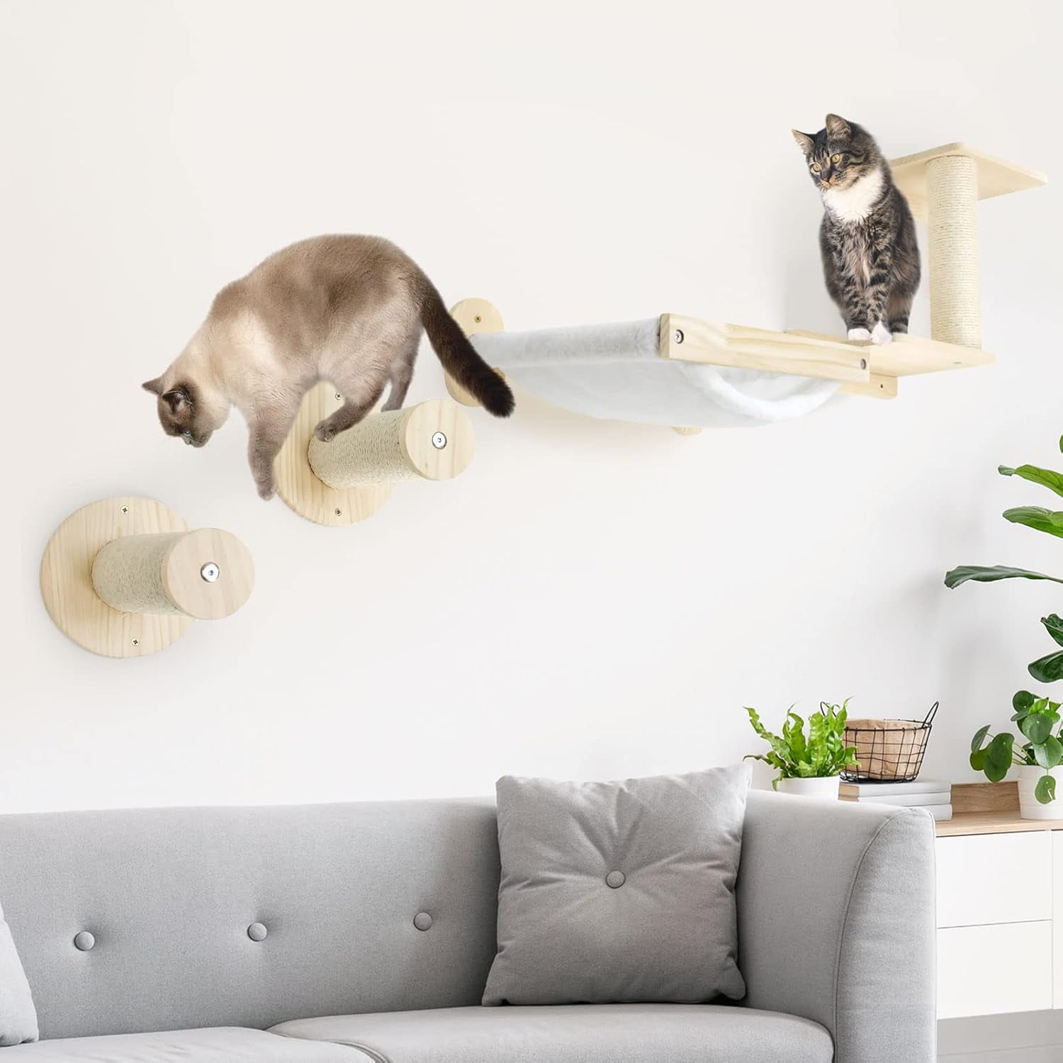 Cat Shelves and Perches for Wall - Wall Mounted Cat Shelf