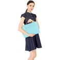 thumbnail image 2 of MOSISO for Macbook Air/Pro 13.3" Laptop Sleeve Briefcase Handbag Multifunctional Polyester Carrying Pouch Zipper Notebook Computer Bag, Hot Blue, 2 of 5