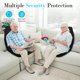 thumbnail image 4 of Back Massager with Heat, 5 Vibrating Modes & 2 Heat Levels, Back Massager Chair Pad, Electric Massage Seat Cushion, Massage Pad for Back Pain Relief, Gifts for Men Him Dad Mom Her, 4 of 5