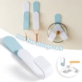 thumbnail image 2 of CAROOTU Pot Lid Holder Wall Mount Pot Lid Organizers Racks Plastic Pot Lid Storage Racks, 2 of 6