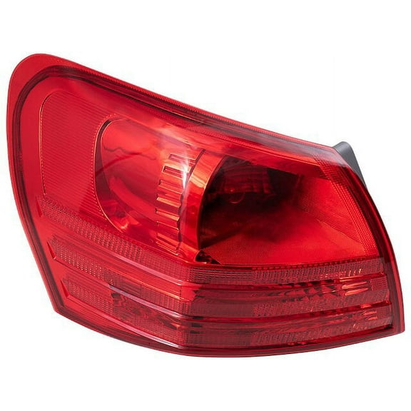 Left Tail Light Assembly - Compatible with 2008 - 2013 Nissan Rogue Sport Utility 4-Door 2.5L 4-Cylinder Naturally Aspirated DOHC GAS 2009 2010 2011 2012