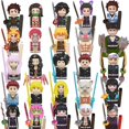 thumbnail image 2 of Figuras de acción de Demon Slayer, juguetes de montaje, Tanjirou, Nezuko, Inosuke, Giyuu, Kyoujurou, bloques de construcción, WM6116, WM2176, PG2327 qym unisex, 2 of 2