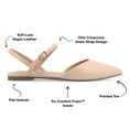 thumbnail image 6 of Journee Collection Women's Martine SuperNatural Shades Tru Comfort Foam Buckle Pointed Toe Flats, 6 of 7