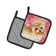 thumbnail image 2 of Caroline's Treasures Morkie Love Pair of Pot Holders, 2 of 2