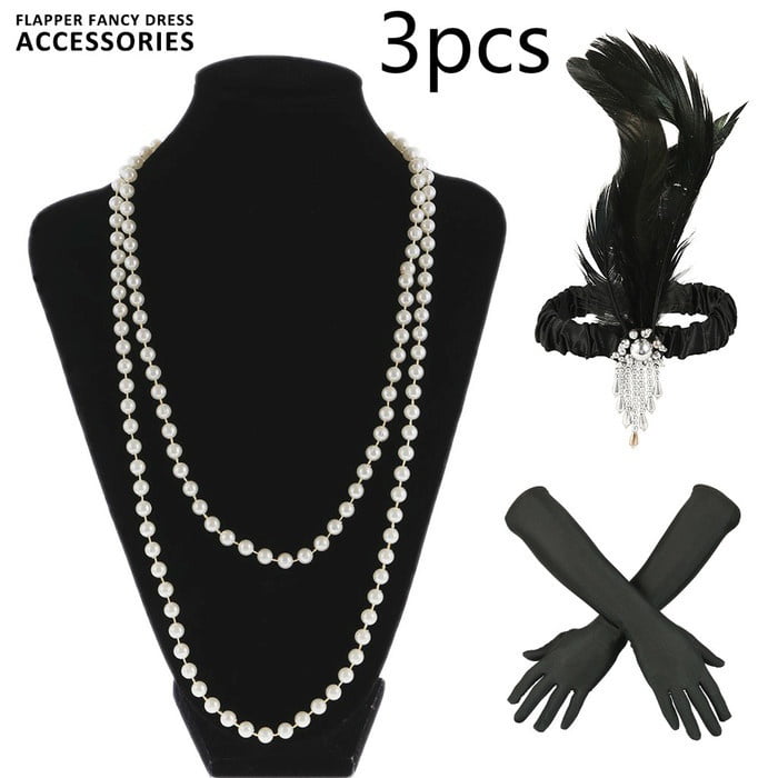Best Quality Flapper Beads 72" Pearls BRAND NEW COSTUME 