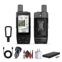 Garmin GPSMAP H1 Premium GPS Handheld Navigator for Hiking, Rugged Design with Color Touchscreen and Buttons, Durable IP67 Water Rating, Long Battery Life, Built-in Flashlight, Preloaded Maps Bundle