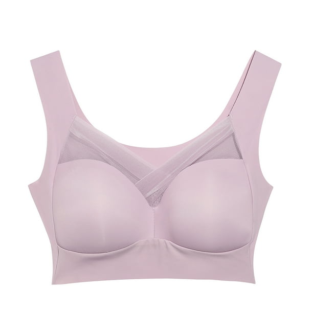 Push Up Bras for Women Sport Wireless Bra High Support Pullover
