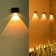 thumbnail image 3 of Billuyoard Luces solares negras del jardín con funcionamiento a prueba de polvo para las luces solares de la decoración al aire libre al aire Iluminación y accesorios Negro luz dorada, 3 of 6