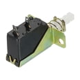 thumbnail image 5 of Interruptor de botón Uxcell SPST de 2 pines y 1 posición con auto-bloqueo tono dorado, 5 piezas, 5 of 5