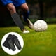 thumbnail image 3 of KAKOWELY 1 juego de calcetines para espinilleras de fútbol, transpirables, para fútbol, protección para espinilleras., 3 of 4