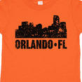 thumbnail image 4 of Inktastic Orlando Skyline with Grunge Boys or Girls Toddler T-Shirt, 4 of 5