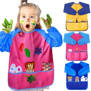 Kids Art Smock Children Painting Apron with Roomy Pockets - China Painting  Apron and Art Smock Apron price