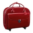 thumbnail image 4 of McKlein15" Leather Wheeled Ladies' Laptop Briefcase, 4 of 7