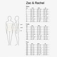 thumbnail image 4 of ZAC & RACHEL Women's High Rise Slim Fit Striped Cropped Pants-White / 10, 4 of 4
