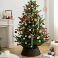 thumbnail image 3 of 65*50*21cm Christmas Tree Skirt Base Fiber Skirt Round Base Decoration for Christmas Tree, 3 of 10