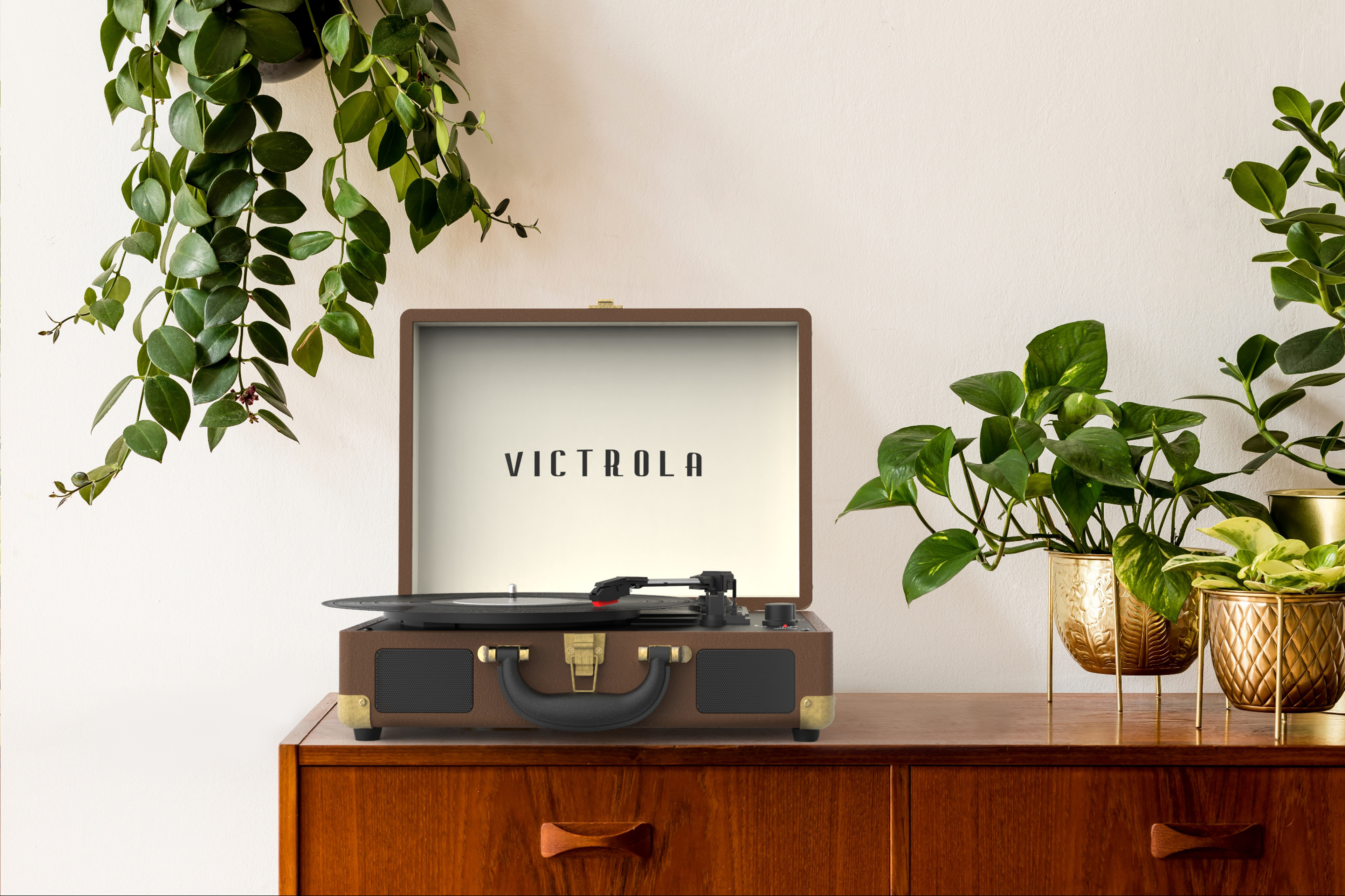 Victrola Journey Bluetooth Suitcase Record Player with 3-Speed Turntable - image 2 of 3