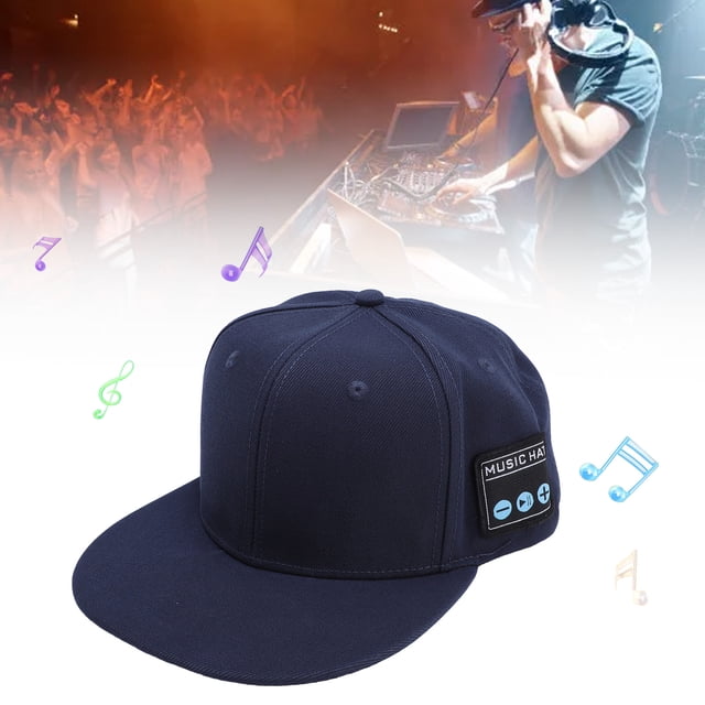 Gorro de Música Inalámbrico, Altavoz Recargable, Gorro, Sonido Estéreo Binaural para Deportes de Ejercio, de 53cm A 64 cm