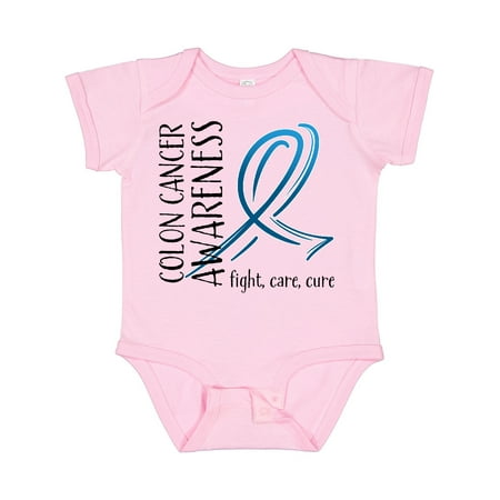 

Inktastic Colon Cancer Awareness- Fight Care Cure Gift Baby Boy or Baby Girl Bodysuit