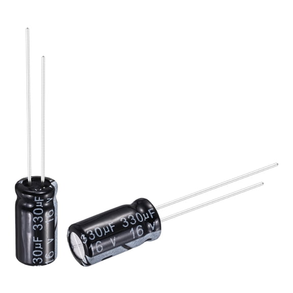 330uF 16V Capacitors, Aluminum Electrolytic Capacitors 105C High Temp 50pcs