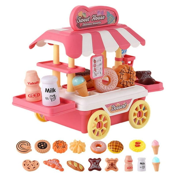 Disney Junior Minnie Mouse Flipping Fun Pretend Play Kitchen Set, Play  Food, Realistic Sounds, Disney Junior Minnie Mouse Kitchen Set 