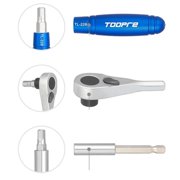 GARENDE Ratchet Wrench Small Ratcheting Wrench Screwdriver Multitool