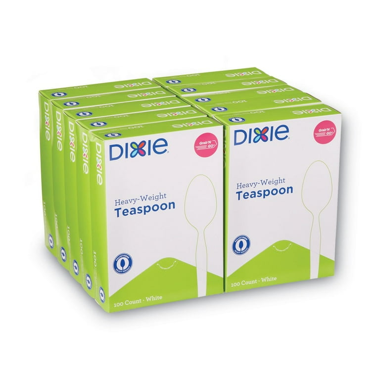 Plastic Cutlery, Heavyweight Teaspoons, White, 1,000/Carton Plastic Cutlery, Heavyweight Teaspoons, White, 1,000/Carton