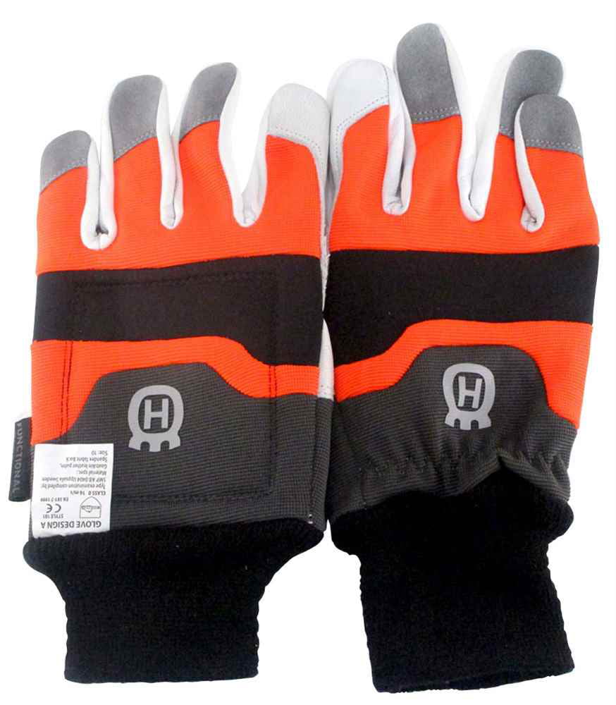 Husqvarna 579380210 Functional Saw Protection Gloves Large 
