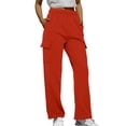 thumbnail image 2 of Women's Workwear Sweatpants Casual Loose Fleece High Waist Jogger Pants Ladies Sweatpants Casual Pants Yoga Pants Homewear, 2 of 6