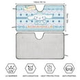 thumbnail image 2 of Cinnamoroll Car Windshield Sun Shade, Foldable Sunshade for Car Truck SUV-Blocks UV Rays Sun Visor Protector, Keeps Your Vehicle Cool, 2 of 8