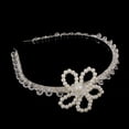 thumbnail image 2 of Joyería de Diadema Perla oción Lado Cristal Novia Dama perfecl diadema nupcial, 2 of 8