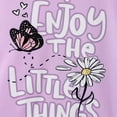 thumbnail image 3 of PatPat Girls Outfit Set Butterfly Floral Graphic Short Sleeve T-Shirt and Shorts 2 Piece Set Casual Kids Clothes Sizes 4-12Y, 3 of 10