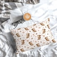 thumbnail image 3 of Salouo Fall Squirrel Pattern Pillow Cases,1PC Pillow Covers with Envelope Closure Decorative Pillow Case for Bed Couch,Pillows Not Included-16"x24", 3 of 6