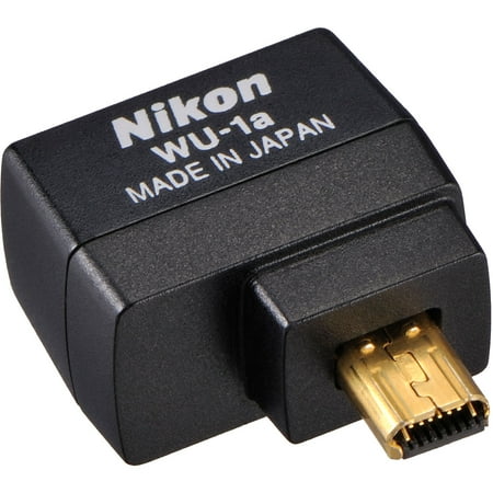 Nikon WU-1a Wireless Wi-Fi Mobile Adapter (for iPhone or Android) - Factory Refurbished for Coolpix A, P330, P520, P530, P7800, DF, D3200, D3300, D5200 & D7100 DSLR Camera Nikon WU-1a Wireless Wi-Fi Mobile Adapter (for iPhone or Android) - Factory Refurbished for Coolpix A, P330, P520, P530, P7800, DF, D3200, D3300, D5200 & D7100 DSLR Camera