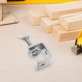 thumbnail image 3 of ELAYARD 4pcs Heavy Duty Clamps for Material Fixing Tasks Silver C Shape Clamps, 3 of 7