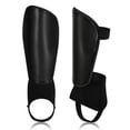 thumbnail image 1 of TFixol HTB15 Honeycomb Soccer Shin Guards with Ankle Protection, Black (M) - Impact-Resistant PP Shell & Foam Cushioning for Optimal Shin and Ankle Safety During Matches., 1 of 6