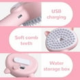 Easygou Pet Steam Spray Brush, 2024 New Pet Spray Brush with Release