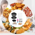 thumbnail image 5 of Accesorios para freidoras de aire cuadradas, juego de 10 compatibles con COSORI 5.8QT 6.8QT, Instant Vortex Plus 6QT y otras freidoras de aire de 5.8 a 8QT, 5 of 5