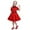 White, variant on HUITKMM Girls Dresses Kids Girls Strap Spliced Polka Dot Vintage Children's Dress Dress