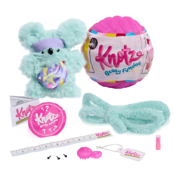 Figura de Juguete Just Play Knotz Beary Fundae Paquete de 3 para Niños 8+