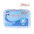 thumbnail image 2 of Cepillo interdental de doble cabezal Herramientas de limpieza portátiles de silicona suave (Azul) Ndcxsfigh Cuidado Belleza, 2 of 9