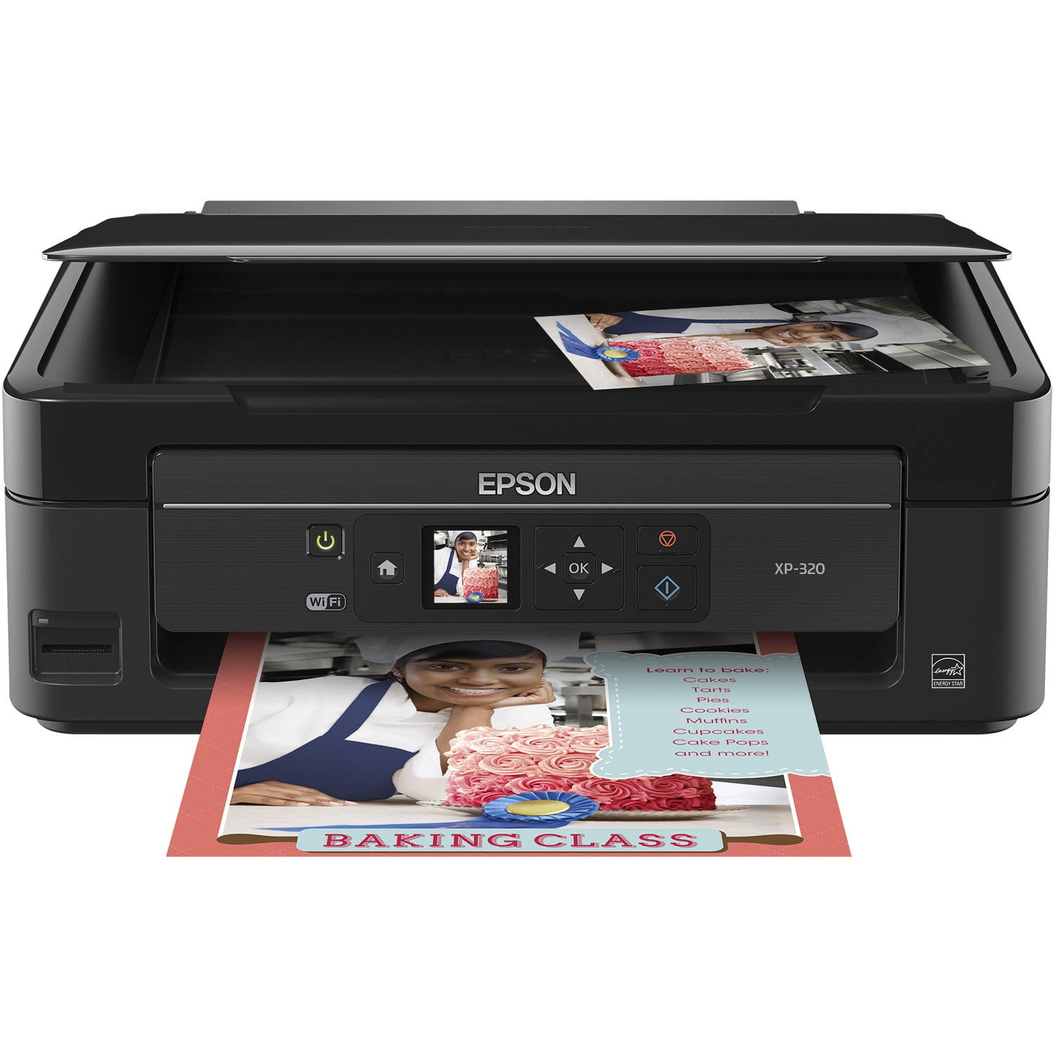 Epson Expression Home XP-320 - multifunction printer (color) - Walmart.com