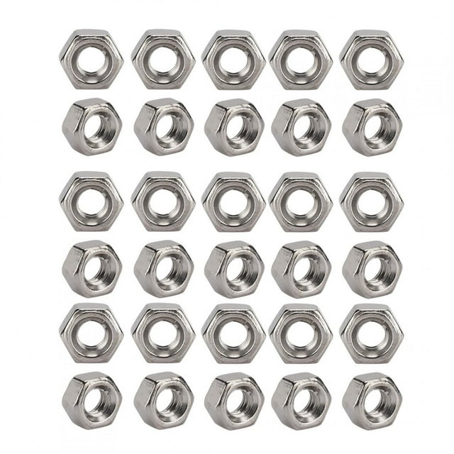 Mgaxyff Rimless Glasses Parts,300 Pairs Rimless Glasses Screw Hex Nuts 1.4 Nut Cap Eyeglasses Repairing Parts,Rimless Glasses Hex Nuts