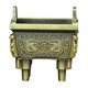 thumbnail image 2 of Soporte para varillas de incienso de estilo Retro chino perfecl decoración de mesa compacta 5,1 x 3,8 x 5,1 cm Color Bronce, 2 of 8