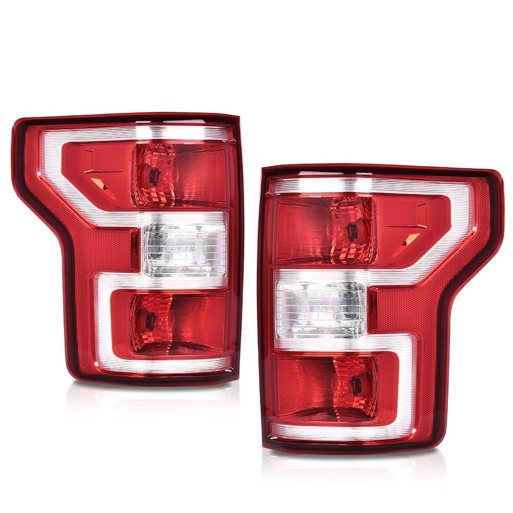 PIT66 Tail Lights Assembly Rear Tail Lamp Left Driver And Right Passenger Side Fit for Ford F150 2018-2020